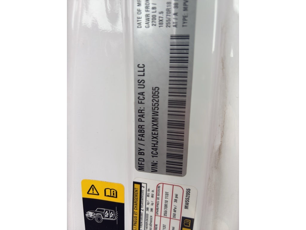 2021 Jeep Wrangler Unlimited Sahara