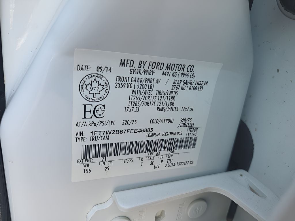 2015 Ford Super Duty F-250 SRW Lariat