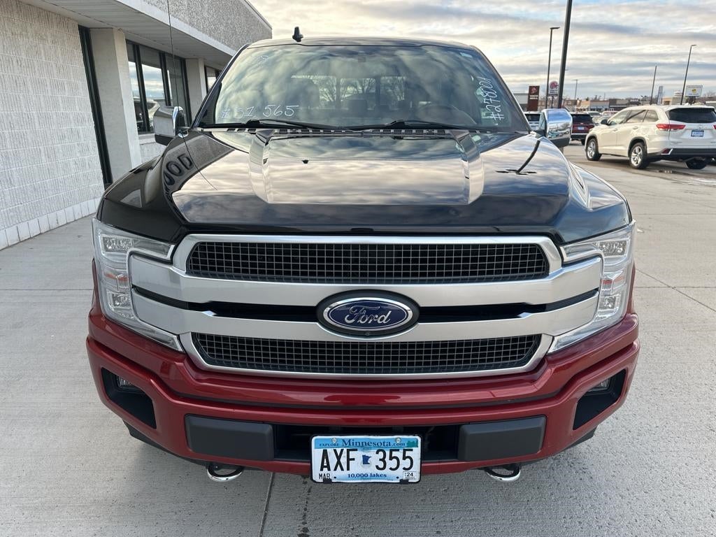 Used 2018 Ford F-150 Platinum with VIN 1FTEW1EG3JFC45308 for sale in Marshall, Minnesota