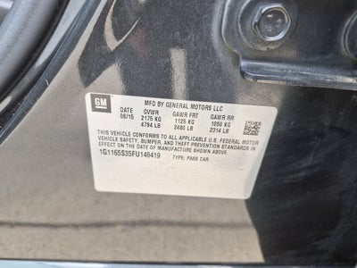 2015 Chevrolet Impala LTZ