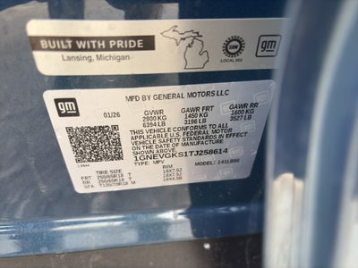 2026 Chevrolet Traverse LT