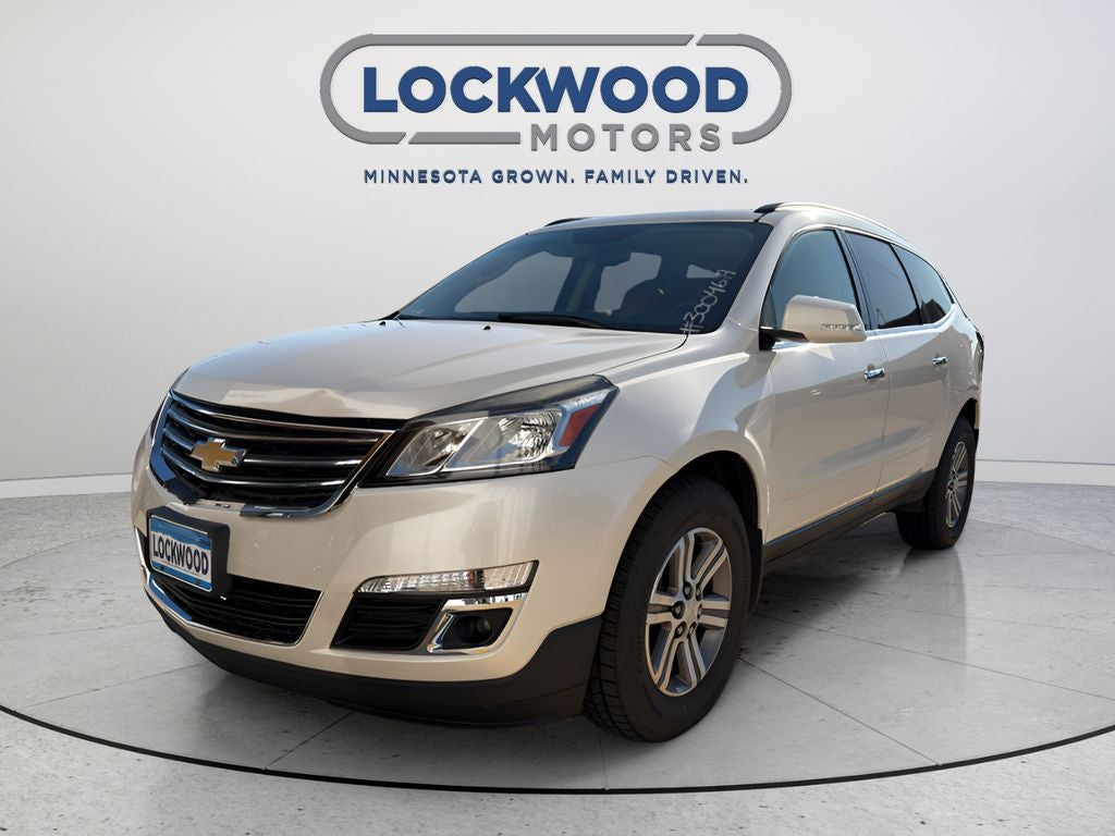Used 2015 Chevrolet Traverse 2LT with VIN 1GNKVHKD1FJ217446 for sale in Marshall, Minnesota
