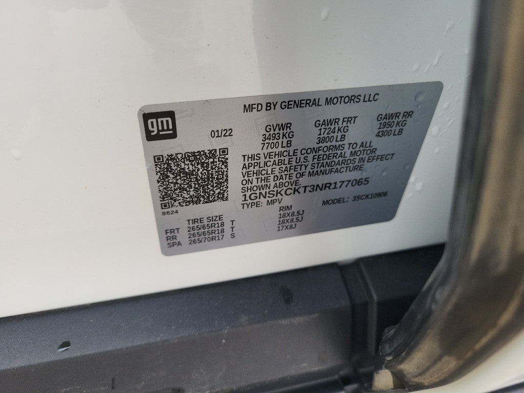 2022 Chevrolet Suburban LT