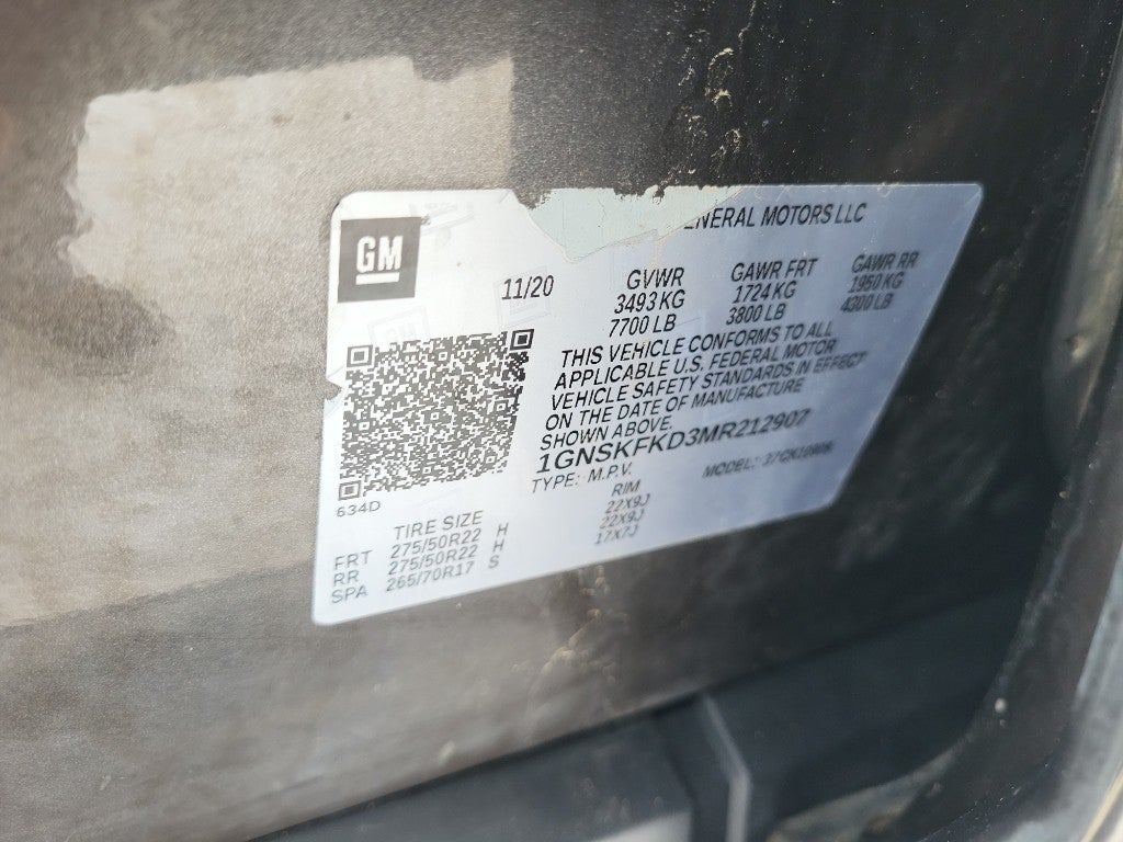 2021 Chevrolet Suburban Premier