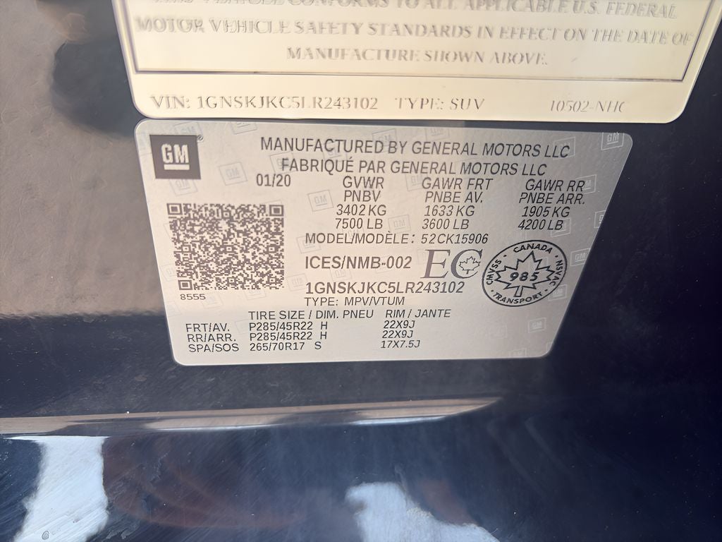 2020 Chevrolet Suburban Premier