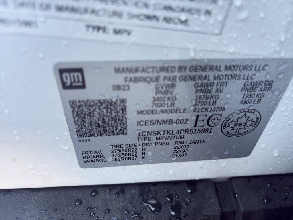 2023 Chevrolet Tahoe High Country