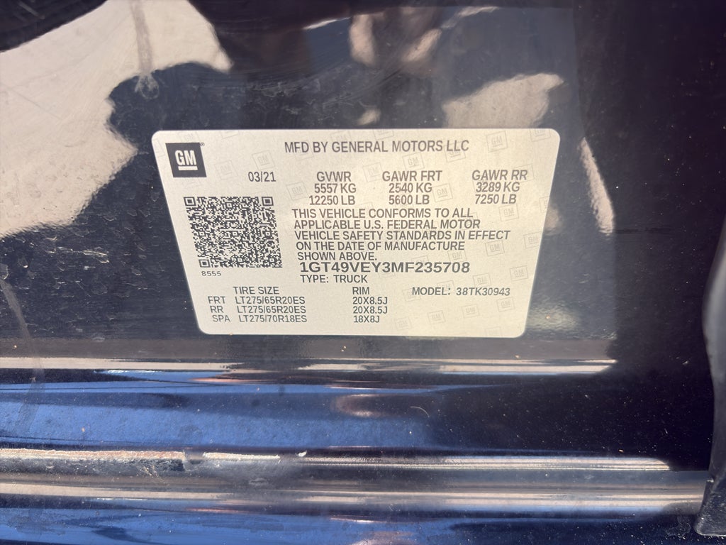2021 GMC Sierra 3500 HD AT4