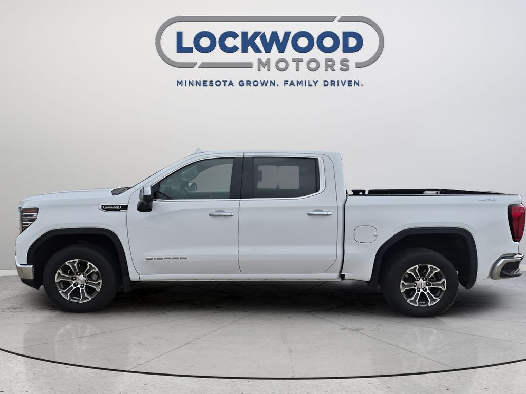 Used 2025 GMC Sierra 1500 SLT with VIN 1GTUUDED5SZ242015 for sale in Marshall, Minnesota
