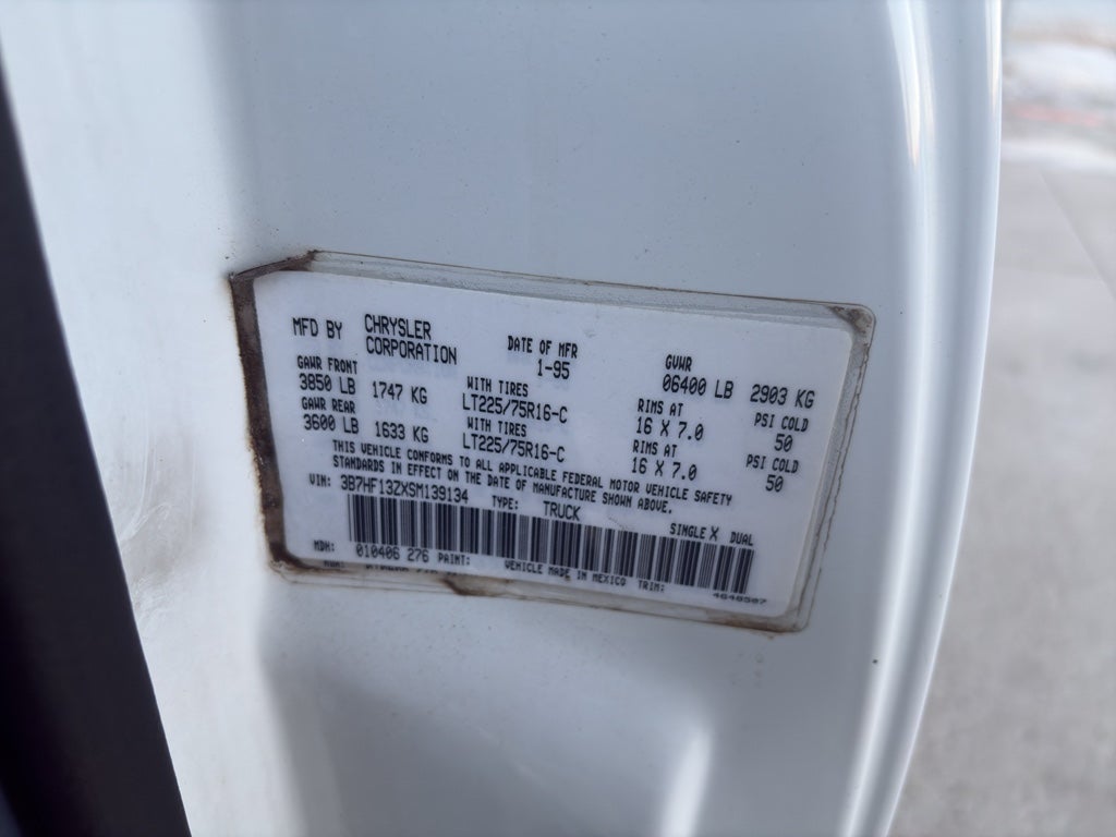 1995 Dodge Ram 1500 Base