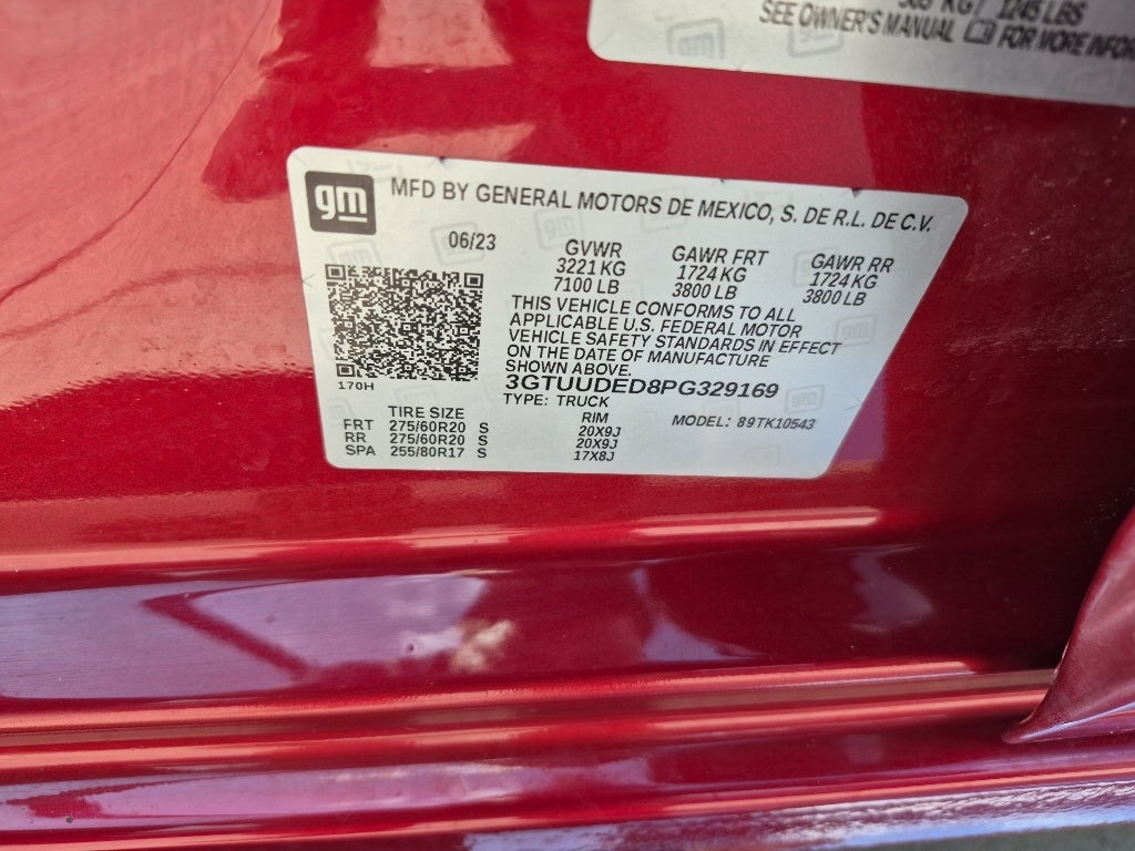 2023 GMC Sierra 1500 SLT